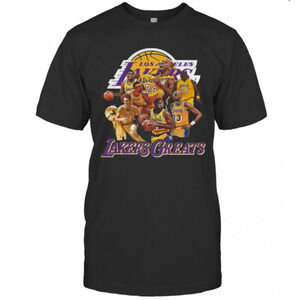 Los Angeles Lakers Greats Basketball T-Shirt